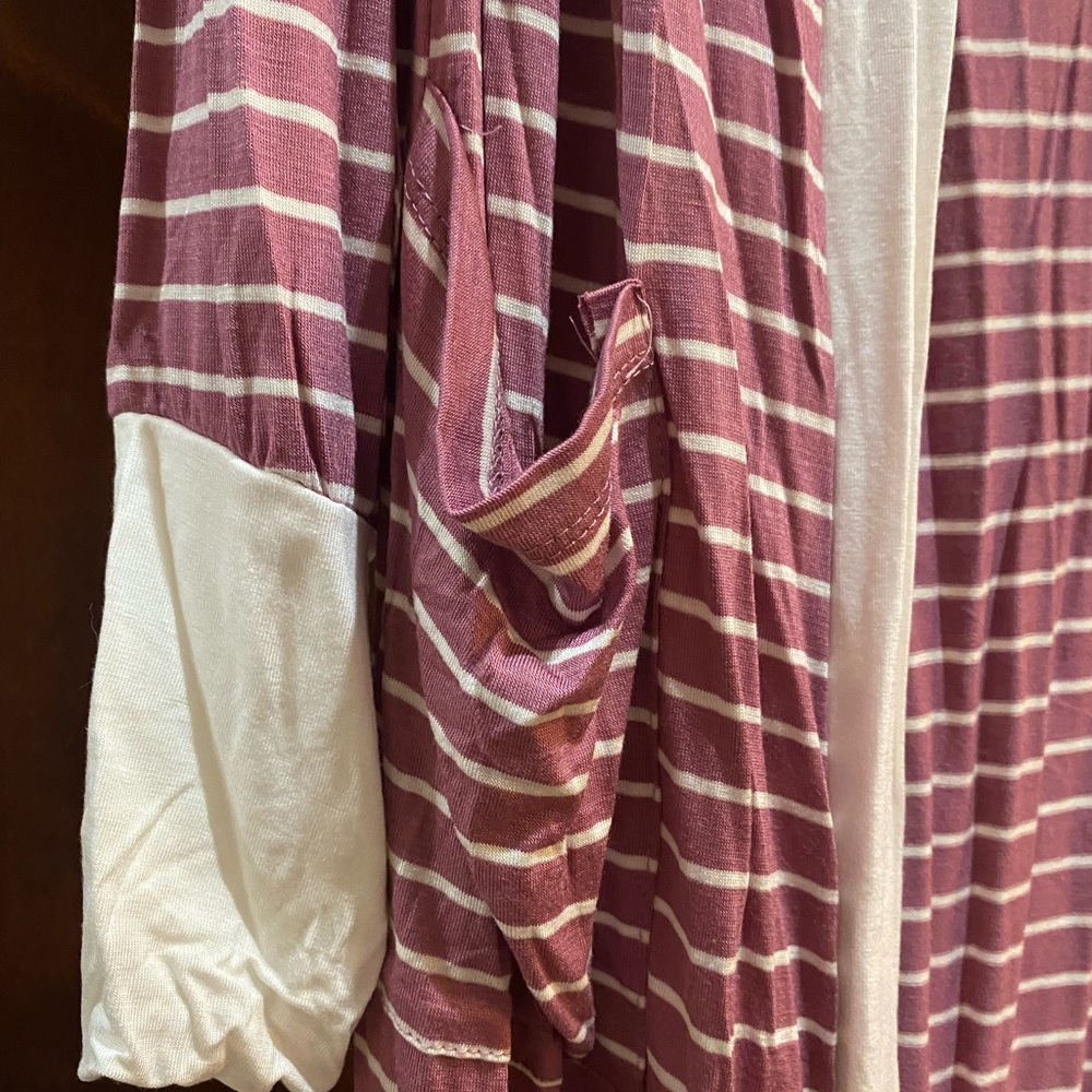 NWOT Magic Fir Long Silky Cardigan - Picture 2 of 3